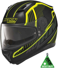 Load image into Gallery viewer, Nolan N87 HARP N-Com Yellow/Black Motorcycle Helmet Pinlock RIDE BEST BUY