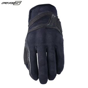 Five RS3 Light Weight Touchscreen Spandex/Leather/Lycra Motorbike/Scooter Gloves