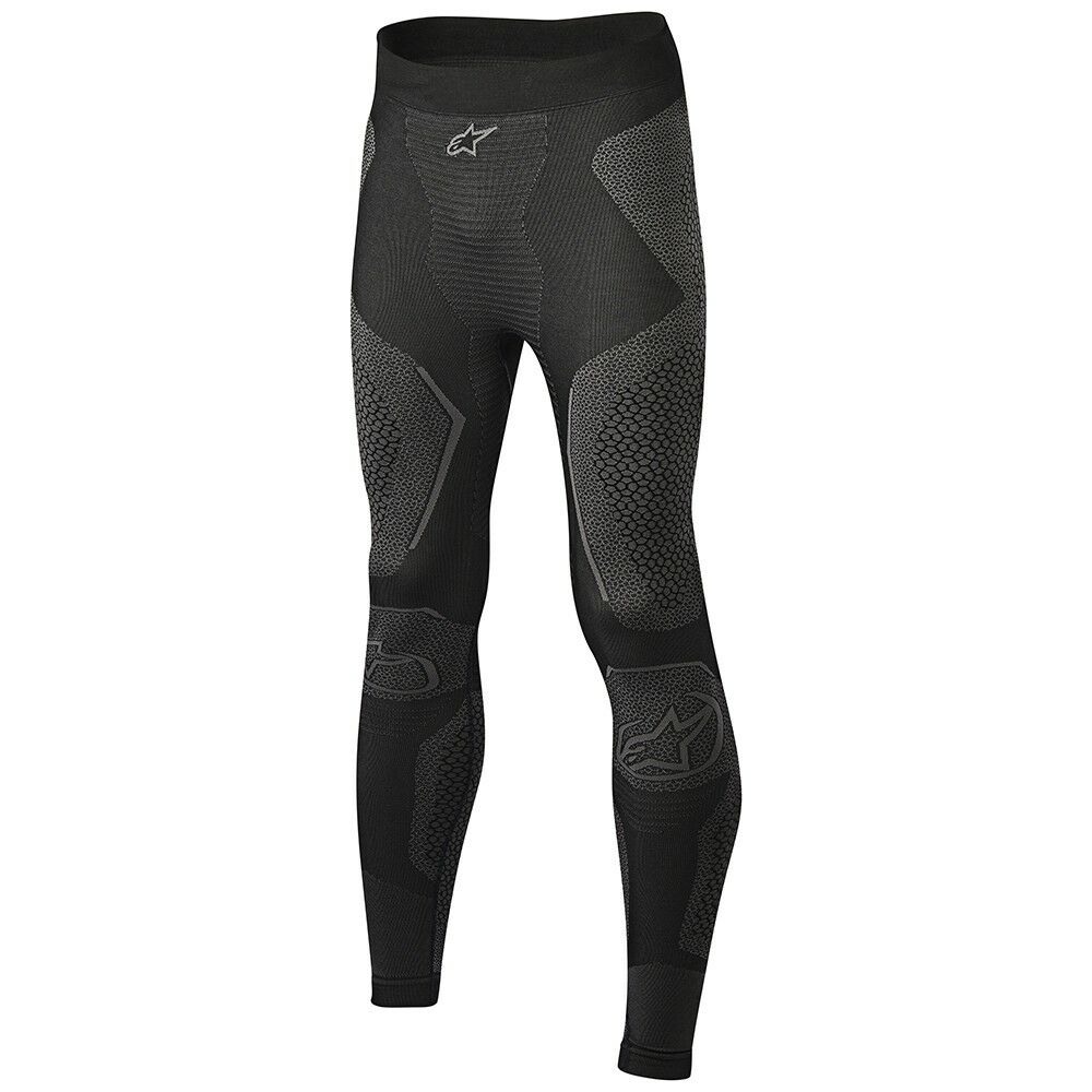 Alpinestars Ride Tech Motorbike Winter Thermal Leggings Base Layer Black/Grey