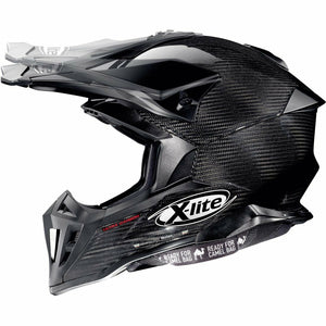 X-Lite X502 Ultra CARBON Motocross MX Off-Road Green Lane Motorcross Peak Helmet