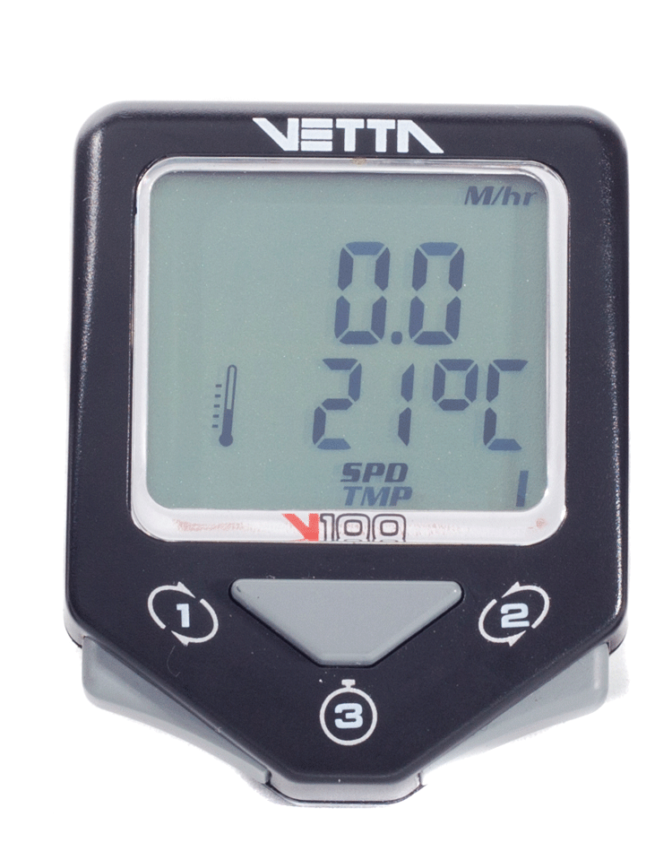 VETTA V100 WL2X WIRELESS CYCLE COMPUTER Odometer/Heart/Speed/Distance/Altitude