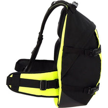 Load image into Gallery viewer, RICHA Maverick Black/Fluo Yellow Motorbike Rucksack Backpack Bag