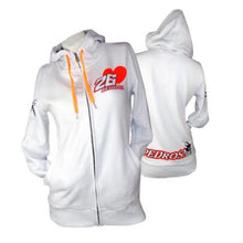 Load image into Gallery viewer, LADIES Dani Pedrosa 26 White Hoody/Hoodie Official MotoGP Merchandise Honda