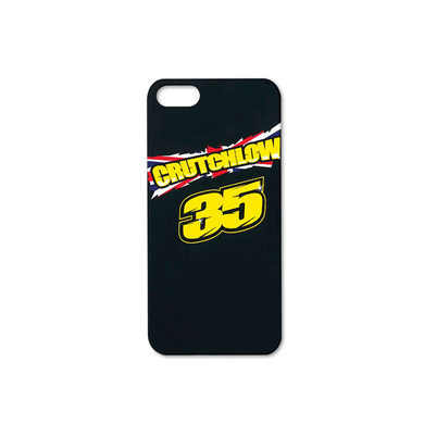 £5 OFF CAL CRUTCHLOW 35 Official iPhone 5 Protective Cover Sleeve Black/Yellow