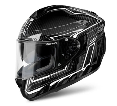 AIROH ST701 Safety FULL CARBON Lightweight Motorbike Pinlock Helmet