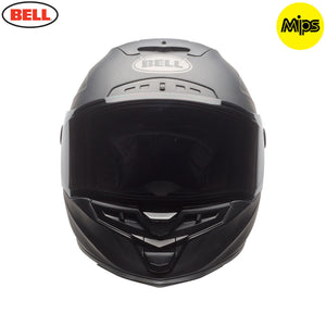 BELL Street 2018 Star Mips Matt Black Motorbike Adult TriMatrix Composite Helmet