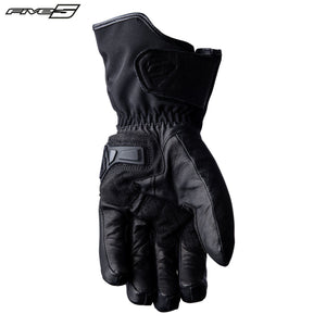 Five WFX Skin Waterproof Winter Black Motorcycle Glove Thinsulate 180g Thermal