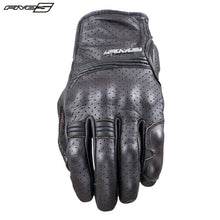 Load image into Gallery viewer, Five SPORT CITY Black/Brown City/Custom/Scooter/Classic Motorbike Gloves