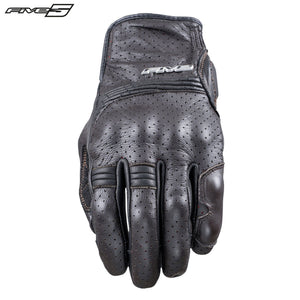 Five SPORT CITY Black/Brown City/Custom/Scooter/Classic Motorbike Gloves