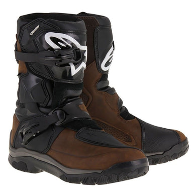 5% OFF Alpinestars Belize Drystar Waterproof Leather Boots Oiled Black/Brown