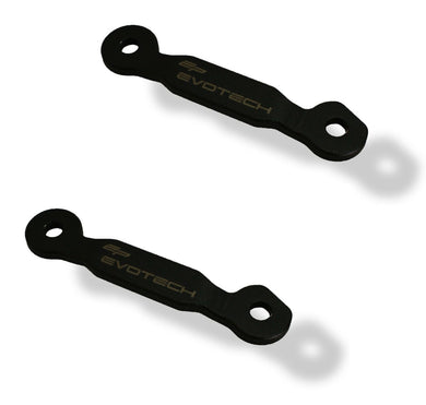 KAWASAKI ZX10R 2008-2010 Pair 2x Footrest Blanking Plates by Evotech Performance