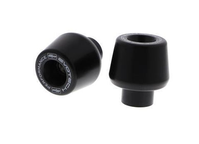 DUCATI Panigale V4 S Black Bar End Weights (2018 onwards) by Evotech Performance