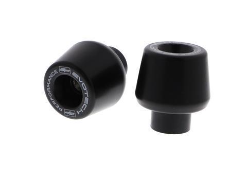 DUCATI Panigale V4 S Black Bar End Weights (2018 onwards) by Evotech Performance