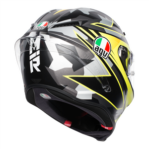 AGV CORSA-R Sports Performance Carbon Fibreglass Motorbike Helmet Pinlock FREE