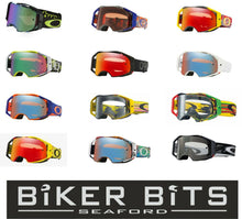 Load image into Gallery viewer, OAKLEY Airbrake Goggles Prizm MX Motocross High Impact Plutonite Anti-Fog Lenses