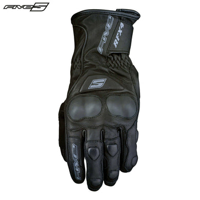 Five RFX 4 ST Black Goatskin Leather Road/City/Urban/Sports Gloves