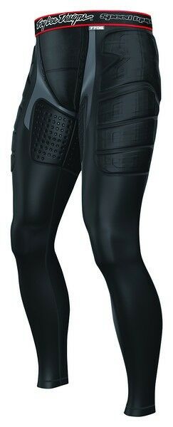 Troy Lee Designs/Shock Doctor Lycra Leggings Thigh/Crotch Motocross Armour MX