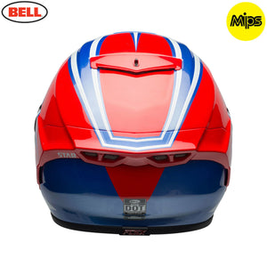 Bell Street 2018 Star Mips Impact Technology Torsion/IOM Motorcycle Helmet