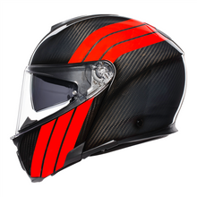 Load image into Gallery viewer, AGV SPORTS MODULAR CARBON Flip Front Up Touring Motorcycle Helmet 1295 grams