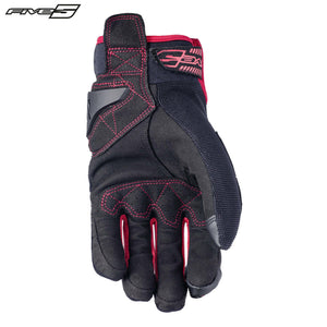 Five RS3 Light Weight Touchscreen Spandex/Leather/Lycra Motorbike/Scooter Gloves