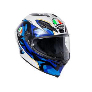 AGV CORSA-R Sports Performance Carbon Fibreglass Motorbike Helmet Pinlock FREE