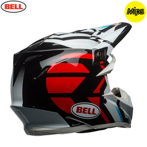 BELL MX Moto-9 Mips Lightweight Tri-Matrix Shell Motocross Off Road Peak Helmet