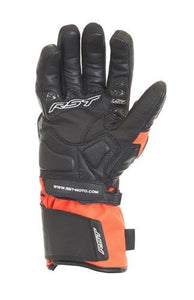 RST PARAGON V Waterproof FLO RED CE Leather Winter Motorcycle Touring Gloves