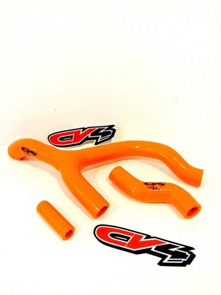 CV4 RADIATOR HOSE 2 PIECE KIT KTM SXF250 13-ON, SXF350 11-ON