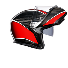 Load image into Gallery viewer, AGV SPORTS MODULAR CARBON Flip Front Up Touring Motorcycle Helmet 1295 grams