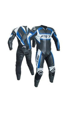 RST Tractech Evo-R Black/Blue 1PC Motorbike Leather Racing AAA CE Race Suit