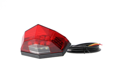 Evotech Performance Replacement RED Rear Light/Number Plate Light Tail Tidy