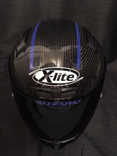 Load image into Gallery viewer, X-Lite X803 CARBON Puro Gloss SUZUKI Stickers FREE Dark Visor Motorbike Helmet