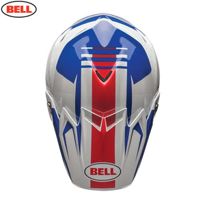 BELL Moto-9 Flex VICE Blue/Red Carbon Pro Circuit Replica Motocross MX Helmet