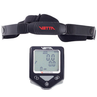 VETTA V100 WL2X WIRELESS CYCLE COMPUTER WITH HRM Odometer/Heart/Speed/Distance