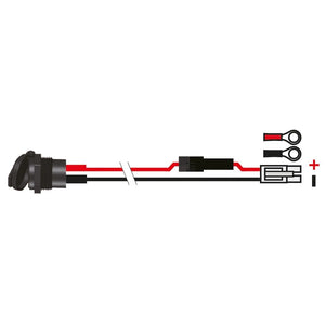 OXFORD 12V SAE/Din Power Socket & 10A Fused Loom Waterproof for Motorcycle