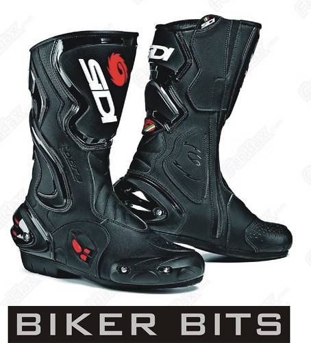 Sidi Cobra Black Motorbike/Motorcycle Sport Boots 14/49