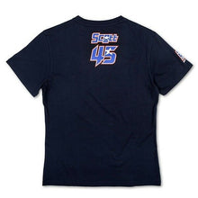 Load image into Gallery viewer, Scott Redding 45 Mens T-Shirt Blue Official MotoGP Merchandise VR46