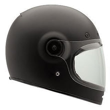 Load image into Gallery viewer, BELL BULLITT 2018 Solid Matte BLACK Modern Retro Classic Motorcycle Helmet Matt