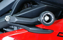 Load image into Gallery viewer, Triumph 675 Daytona 2013+ Crash Protection Black Bobbins Evotech Performance