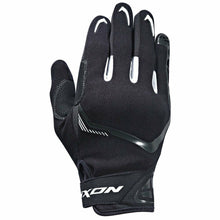 Load image into Gallery viewer, IXON LIFT 2.0 Black/White Textile Summer Short Motorcycle CE approved Gloves