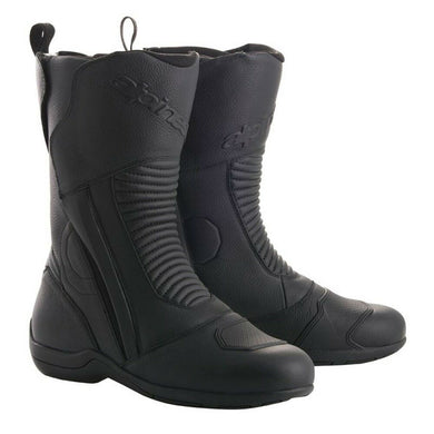 5% OFF Alpinestars PATRON Gore-Tex Black Leather Motorbike Touring Boots