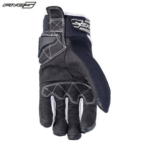 Five RS3 Light Weight Touchscreen Spandex/Leather/Lycra Motorbike/Scooter Gloves