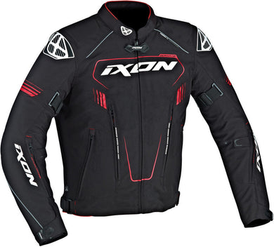 IXON ZEPHYR HP Black/Ducati Red WP Versatile Sports Motorbike Jacket 4 Seasons