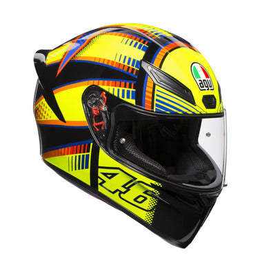 AGV K1 SOLELUNA Valentino Rossi 2018+ Sports Motorbike Helmet Spoiler/Pinlock