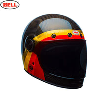 Load image into Gallery viewer, BELL Bullitt Carbon Chemical Candy Black/Gold Retro/Classic Motorcycle Helmet