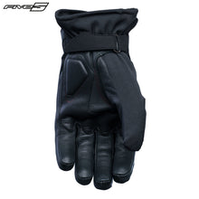 Load image into Gallery viewer, Five MILANO Black Waterproof &amp; Thinsulate 180g Mid Season Motorbike Gloves