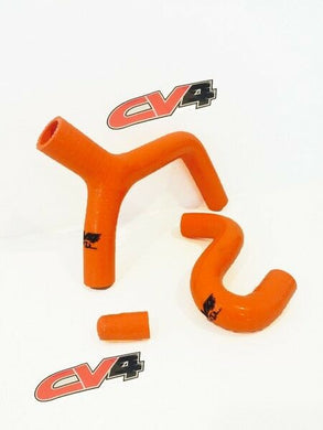 CV4 RADIATOR HOSE 2 PIECE KIT Y KIT BY PASSES THERMOSTAT EXC450/530 08-11