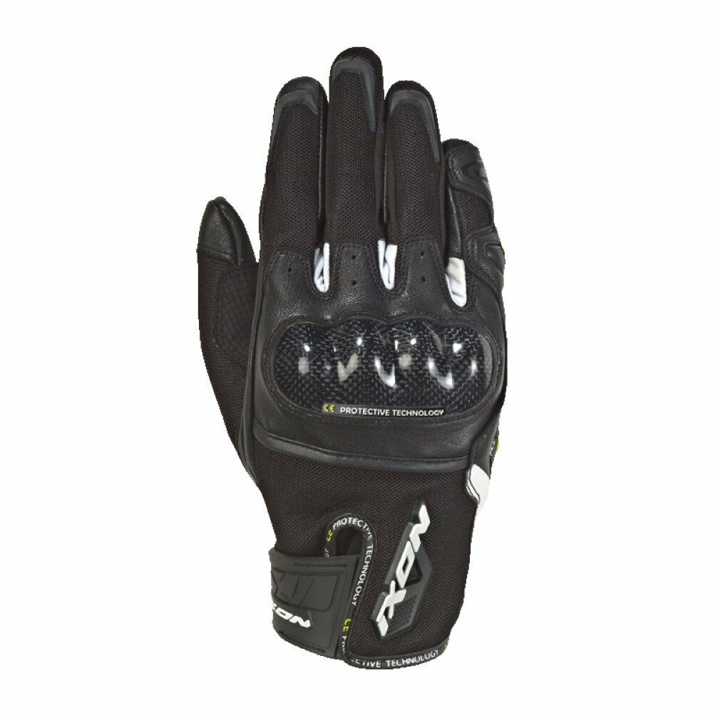 IXON RISE AIR Mesh/Leather Summer Vented Motorbike Gloves CE Level 1