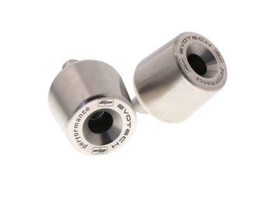 Evotech Performance KTM 790 Duke SILVER Bar Ends Weights 2018 onwards
