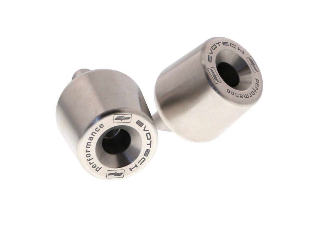 Evotech Performance KTM 790 Duke SILVER Bar Ends Weights 2018 onwards